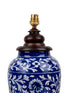 Blue Pottery Handiya Lamp (Without Lampshade)